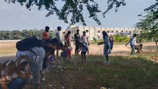 श्रमदान विश्व अहिंसा दिवस 